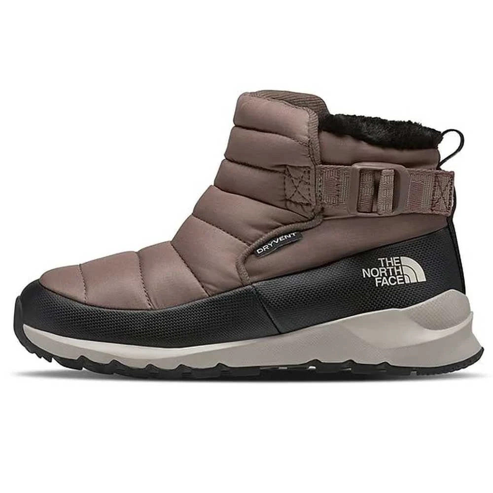 NORTH FACE Women's ThermoBall Pull On Waterproof Boot - Deep Taupe/TNF Black- Regular (B) 2 NORTH FACE Women's ThermoBall Pull On Waterproof Boot - Deep Taupe/TNF Black- Regular (B) - Image 2