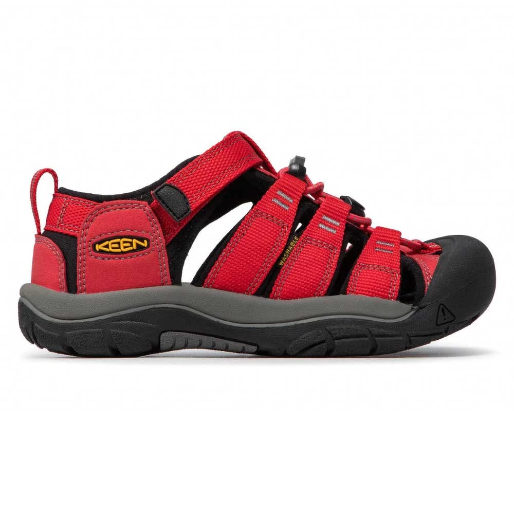 Keen Big Kids' Newport H2 Sandal - Ribbon Red/Gargoyle 1 Keen Big Kids' Newport H2 Sandal - Ribbon Red/Gargoyle