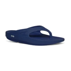 OOfos Unisex OOriginal Sandal - Navy- Regular (D)