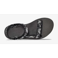 Teva Women's Original Universal Sandals - Sun And Moon Black/White - Regular (B) -Nike Store 1003987 SAMBW 5
