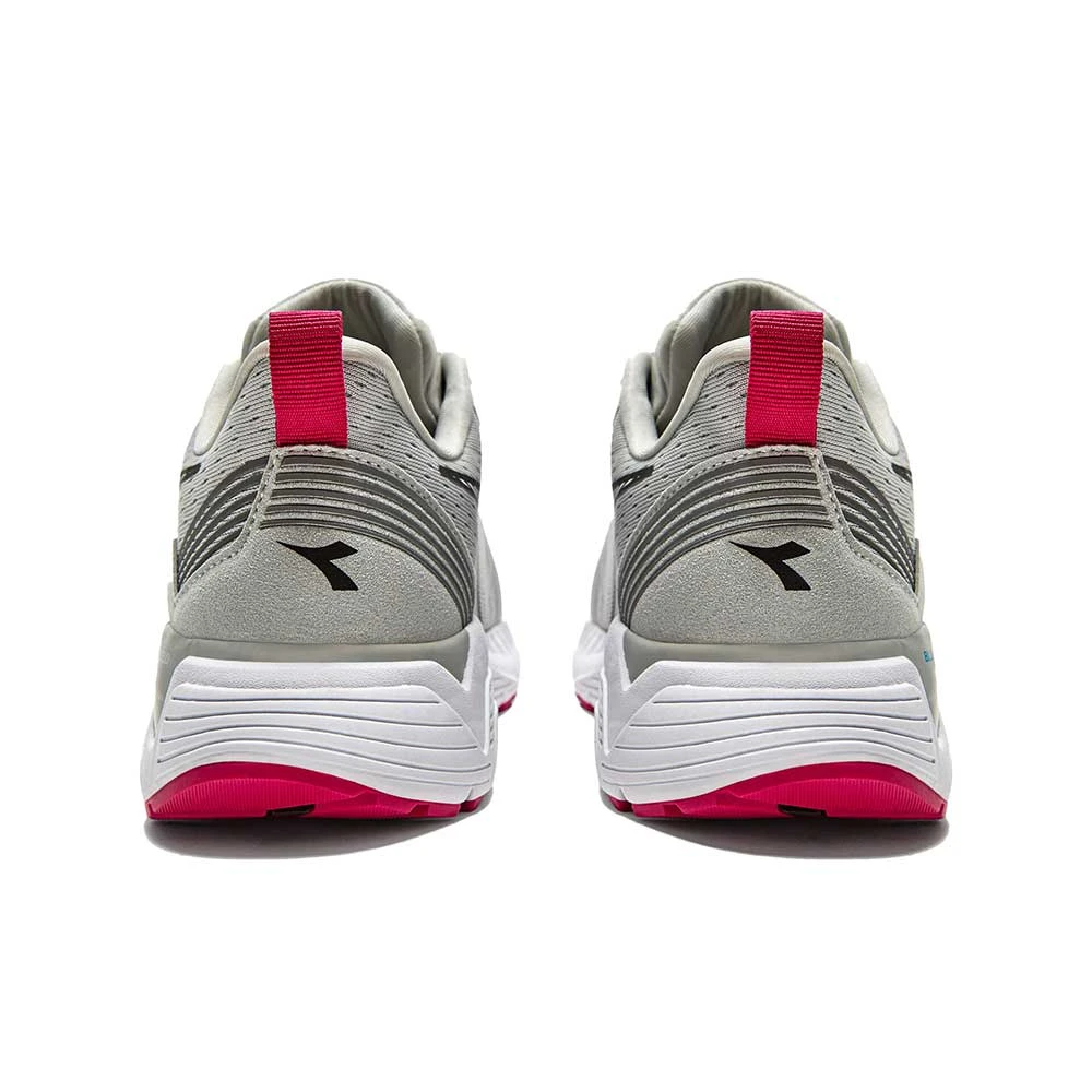 Diadora Women's Mythos Blushield Vigore 2 Running Shoe - Silver Dd/Blk/Rubine Red - Regular (B) 3 Diadora Women's Mythos Blushield Vigore 2 Running Shoe - Silver Dd/Blk/Rubine Red - Regular (B) - Image 3