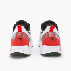 Diadora Men's Vigore 2 Running Shoe - White/Black/Firey Red - Regular (D) -Nike Store 101.179081 C6714 20 HR