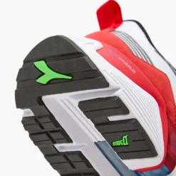 Diadora Men's Vigore 2 Running Shoe - White/Black/Firey Red - Regular (D) -Nike Store 101.179081 C6714 30 HR