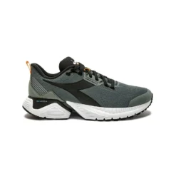 Diadora Men's Mythos Blushield Vigore 2 Running Shoe- Balsam Green/Black/White - Regular (D)