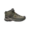 Keen Men's Targhee III Leather Mid Waterproof Hiking Boots - Black Olive/Golden Brown - Regular (D)