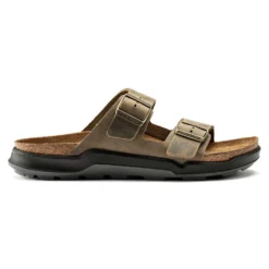 Birkenstock Men's Arizona Rugged Sandal - Faded Khaki - Regular -Nike Store 1018463 side