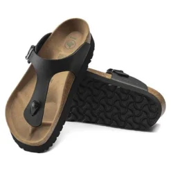 Birkenstock Gizeh Platform Vegan - Birko Flor Black- Regular/Wide 11 Birkenstock Gizeh Platform Vegan - Birko Flor Black- Regular/Wide -Nike Store 1018546 sole