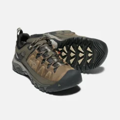 Keen Men's Targhee III Waterproof Hiking Shoe - Bungee Cord/Black - Wide (2E) -Nike Store 1018597 PPS PDP