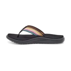 Teva Women's Voya Flip Sandal - Antiguous Black Multi- Regular (B) -Nike Store 1019040 ABML 3