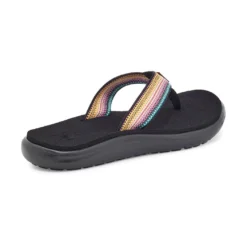 Teva Women's Voya Flip Sandal - Antiguous Black Multi- Regular (B) -Nike Store 1019040 ABML 4