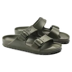 Birkenstock Arizona EVA Sandal - Khaki- Regular/Wide -Nike Store 1019152 pair f60089ec f5b3 4d58 926d d0a6a1b20afb