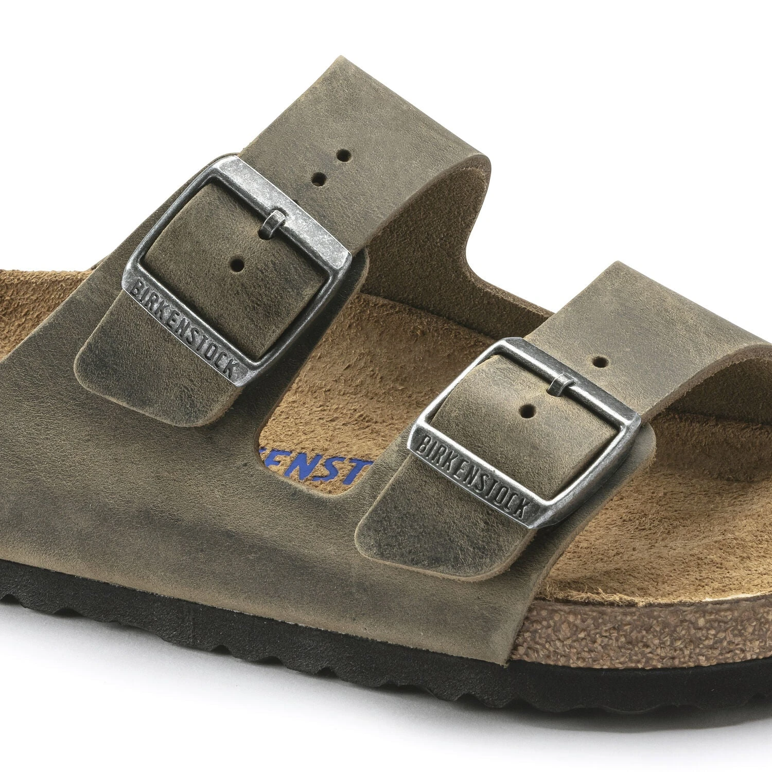 Birkenstock Arizona Soft Footbed Faded Khaki Oiled Nubuck Leather- Regular/Wide 5 Birkenstock Arizona Soft Footbed Faded Khaki Oiled Nubuck Leather- Regular/Wide - Image 5