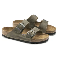 Birkenstock Arizona Soft Footbed Faded Khaki Oiled Nubuck Leather- Regular/Wide 9 Birkenstock Arizona Soft Footbed Faded Khaki Oiled Nubuck Leather- Regular/Wide -Nike Store 1019313 pair