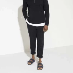 Birkenstock Arizona Suede Soft Footbed -Midnight- Medium/Narrow -Nike Store 1020716 f look m