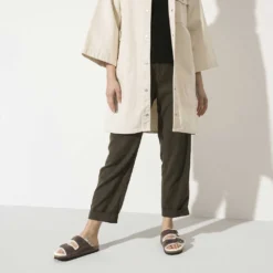 Birkenstock Arizona Shearling Sandal - Habana Natural- Medium/Narrow 13 Birkenstock Arizona Shearling Sandal - Habana Natural- Medium/Narrow -Nike Store 1021049 f look f