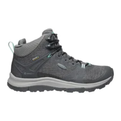 Keen Women's Terradora II Mid Waterproof Hiking Boot - Magnet/Ocean Wave - Regular (B)
