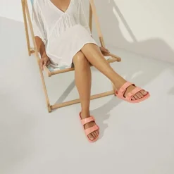 Birkenstock Arizona EVA Sandal - Coral Peach- Medium/Narrow 8 Birkenstock Arizona EVA Sandal - Coral Peach- Medium/Narrow -Nike Store 1022367 f look f