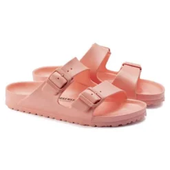 Birkenstock Arizona EVA Sandal - Coral Peach- Medium/Narrow 9 Birkenstock Arizona EVA Sandal - Coral Peach- Medium/Narrow -Nike Store 1022367 pair
