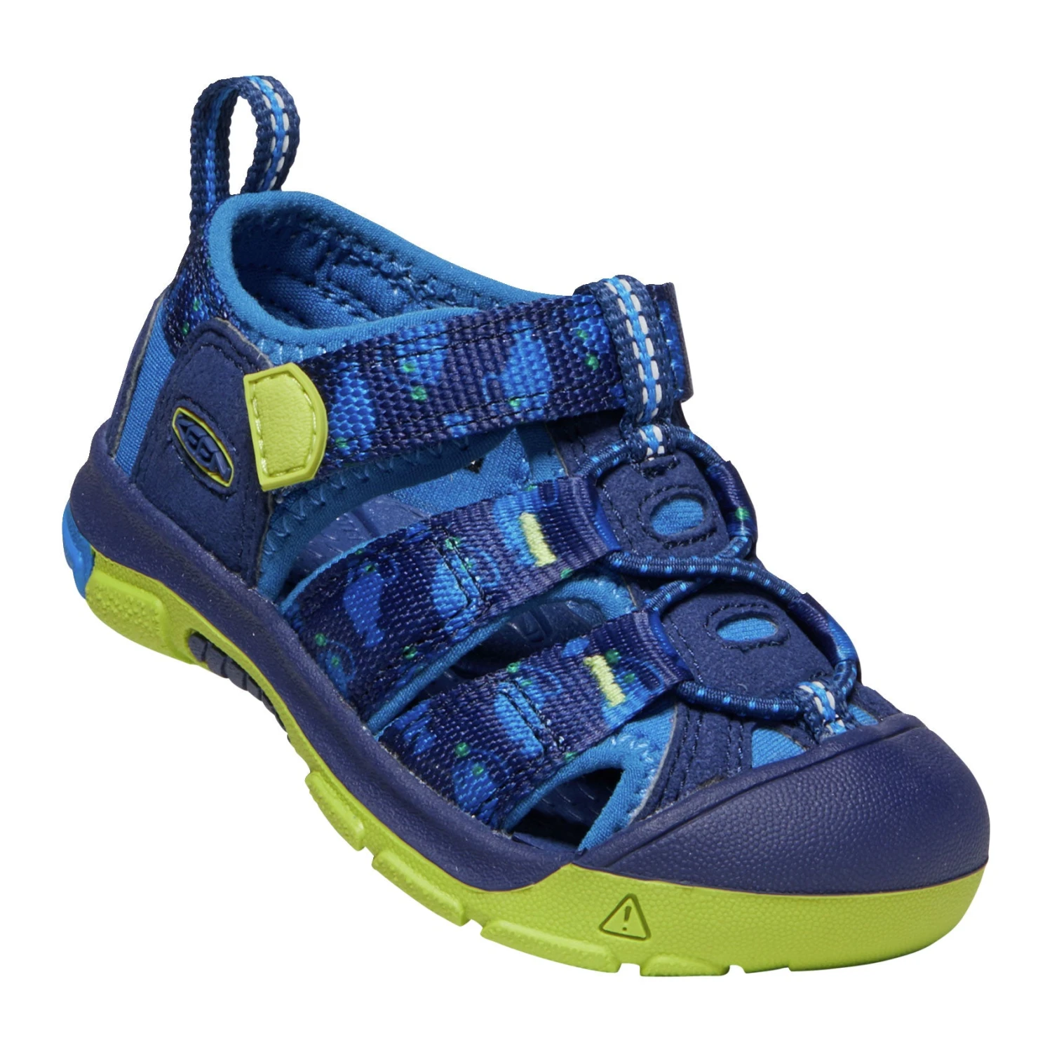 Keen Toddlers' Newport H2 Sandal - Blue Depths/Chartreuse 1 Keen Toddlers' Newport H2 Sandal - Blue Depths/Chartreuse