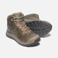 Keen Women's Terradora II Leather Mid Waterproof Boots - Brindle/Redwood - Regular (B) 10 Keen Women's Terradora II Leather Mid Waterproof Boots - Brindle/Redwood - Regular (B) -Nike Store 1023728 PPS PDP