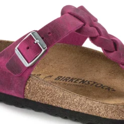 Birkenstock Women's Gizeh Braid Sandal- Festival Fuchsia- Regular/Wide -Nike Store 1023991 detail 1
