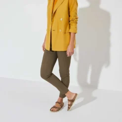 Birkenstock Women's Franca Oiled Leather Sandal - Cognac - Regular/Wide -Nike Store 1024052 f look f