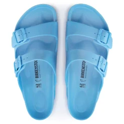 Birkenstock Women's Arizona EVA Sandal- Sky Blue- Medium/Narrow -Nike Store 1024588 1024505 top