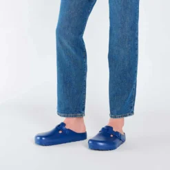 Birkenstock Women's Boston EVA Clog - Navy - Medium/Narrow -Nike Store 1026216 f look m