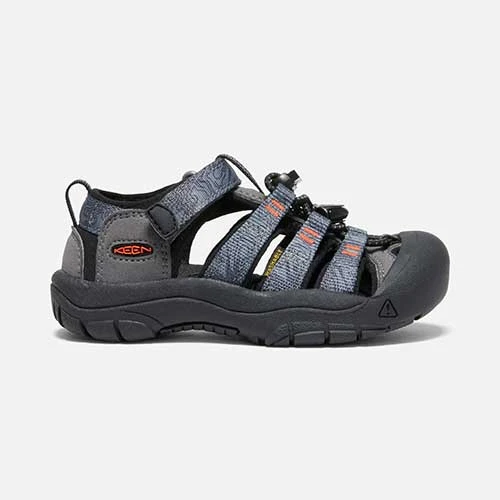 Keen Little Kids' Newport H2 Sandal - Steel Grey/Black 1 Keen Little Kids' Newport H2 Sandal - Steel Grey/Black