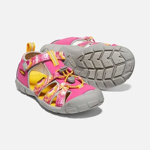 Little Kids' Seacamp II CNX Sandal - Multi/Keen Yellow 5 Little Kids' Seacamp II CNX Sandal - Multi/Keen Yellow - Image 5