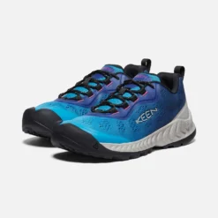 Keen Women's NXIS Speed Hiking Shoe- Fjord Blue/Ombre- Regular (B) -Nike Store 1027201 PLA PDP