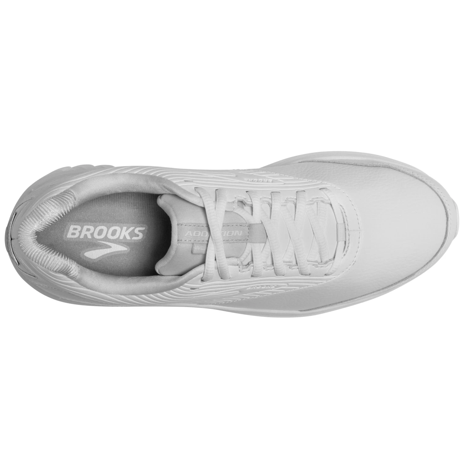 BROOKS Men's Addiction Walker 2 Walking Shoe - White/White- Regular (D) 5 BROOKS Men's Addiction Walker 2 Walking Shoe - White/White- Regular (D) - Image 5