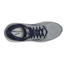 BROOKS Men's Beast 20 Running Shoe - Blue/Grey/Peacoat- Wide (2E) -Nike Store 110327 491 o beast 20 mens high support running walking shoe
