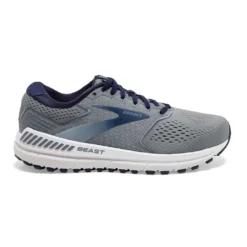 BROOKS Men's Beast 20 Running Shoe - Blue/Grey/Peacoat - Regular (D)