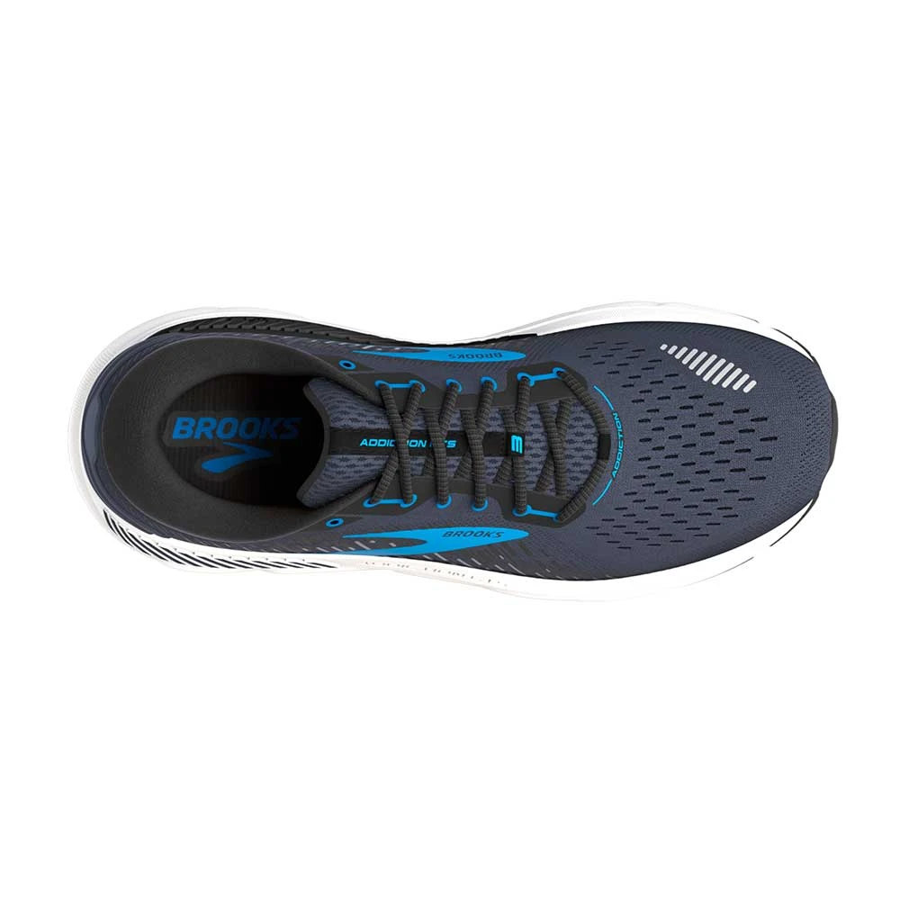 BROOKS Men's Addiction GTS 15 Running Shoe- India Ink/Black/Blue- Narrow (B) 5 BROOKS Men's Addiction GTS 15 Running Shoe- India Ink/Black/Blue- Narrow (B) - Image 5
