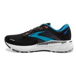 BROOKS Men's Adrenaline GTS 22 Running Shoe - Black/Blue/Orange- Regular (D) -Nike Store 110366 034 m adrenaline gts 22 mens cushion running shoe