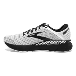 BROOKS Men's GTS 22 Running Shoe - White/Grey/Black - Wide (2E) -Nike Store 110366 135 M Adrenaline GTS 22 7b2165aa c7e8 4d82 8a3f e7efaa7dca9f