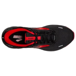 BROOKS Men's Ghost 14 GoreTEX Running Shoe - Black/Blackened Pearl/High Risk Red — Regular (D) -Nike Store 110368 004 O Ghost 14 GTX