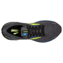 BROOKS Men's Ghost 14 Running Shoe- Black/Blue/Nightlife- Regular (D) -Nike Store 110369 069 O Ghost 14