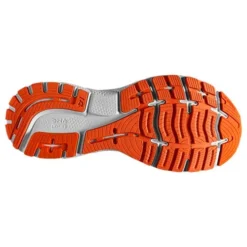 BROOKS Men's Ghost 14 Running Shoe - Titan/Teal/Flame — Regular (D) -Nike Store 110369 488 S Ghost 14