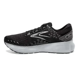 BROOKS Men's Glycerin 20 Running Shoe - Black/White/Alloy - Wide (2E) -Nike Store 110382 059 M Glycerin 20