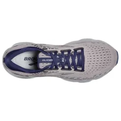 BROOKS Men's Glycerin 20 Running Shoe - Alloy/Grey/Blue Depths - Regular (D) -Nike Store 110382 070 O Glycerin 20