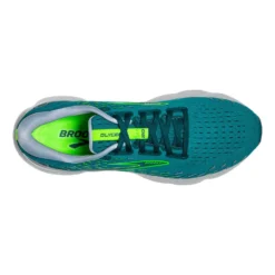 BROOKS Men's Glycerin 20 Running Shoe - Kayaking/Heron/Green Gecko - Regular (D) -Nike Store 110382 386 O Glycerin 20