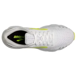 BROOKS Men's Glycerin GTS 20 Running Shoe- White/Nightlife- Regular (D) -Nike Store 110383 135 O Glycerin GTS 20