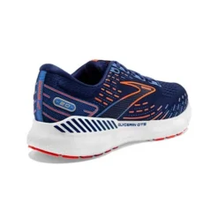 BROOKS Men's Glycerin GTS 20 Running Shoe - Blue Depths/Palace Blue/Orange - Regular (D) -Nike Store 110383 444 H Glycerin GTS 20 fd83b3f5 f12b 4c60 b924 f5beda8d281d