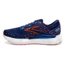 BROOKS Men's Glycerin GTS 20 Running Shoe - Blue Depths/Palace Blue/Orange - Regular (D) -Nike Store 110383 444 M Glycerin GTS 20 d73a50fb fb07 4519 912f 47dcb25ce037