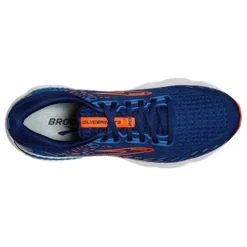 BROOKS Men's Glycerin GTS 20 Running Shoe - Blue Depths/Palace Blue/Orange - Regular (D) -Nike Store 110383 444 O Glycerin GTS 20 c68f8725 dabf 4b2f b1b6 a4e781c986de