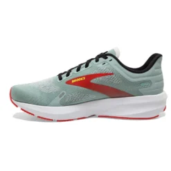 BROOKS Men's Launch 9 Running Shoe- Blue Surf/Black/Cherry Tomato- Regular (D) -Nike Store 110386 413 M Launch 9