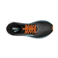 BROOKS Men's Hyperion Max Running Shoe- Black/Grey/Orange Clown Fish - Regular (D) -Nike Store 110390 019 O Hyperion Max