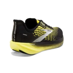 BROOKS Men's Hyperion Max Running Shoe- Black/Blazing Yellow/White- Regular (D) -Nike Store 110390 078 H Hyperion Max